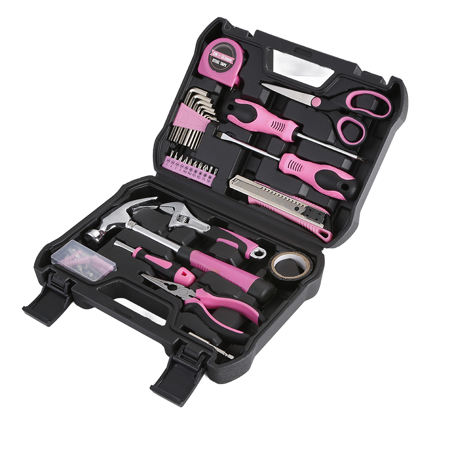Household Tool Set Complete Portable Carbon Steel Wrenches Hand Pliers OEM Customizable 69 Piece