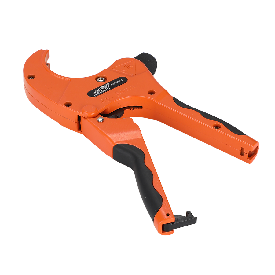 Clamp-On Pipe Cutter Aluminum Alloy Handle Body Powder Coating 65Mn Coated Blade HRC 55 Hardness for Home